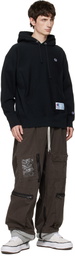 Maison MIHARA YASUHIRO Brown Sweat Pants Combined Flight Cargo Pants
