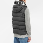 Moncler Men's Cardamine Logo Hooded Gilet in Black