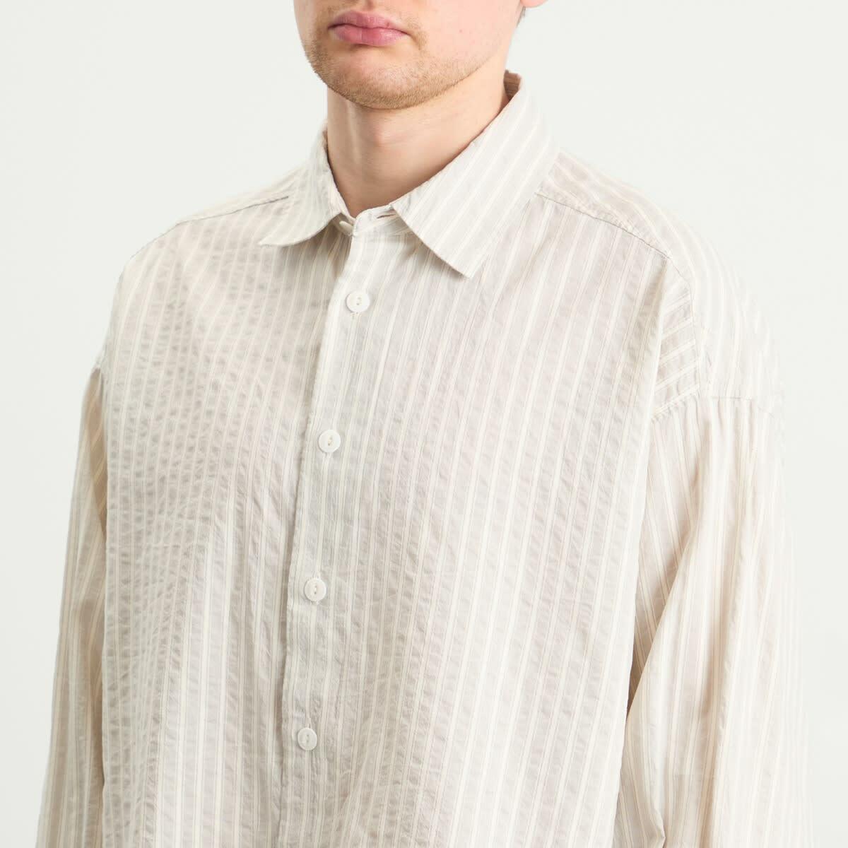 Applied Art Forms Men's Soho Stripe Shirt in Moonstruck Applied Art Forms