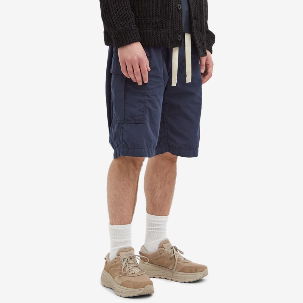 Nanamica Men's Easy Cargo Short in Dark Navy Nanamica