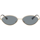Ray-Ban Gold Kai Sunglasses