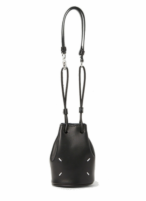 Photo: Maison Margiela - Micro Bucket Tabi Bag in Black