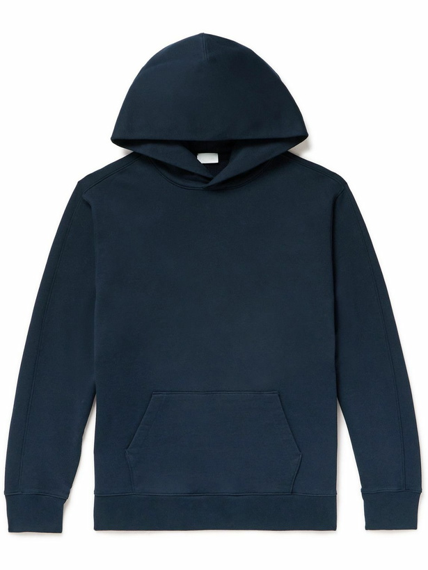 Photo: Håndværk - Organic Cotton-Jersey Hoodie - Blue