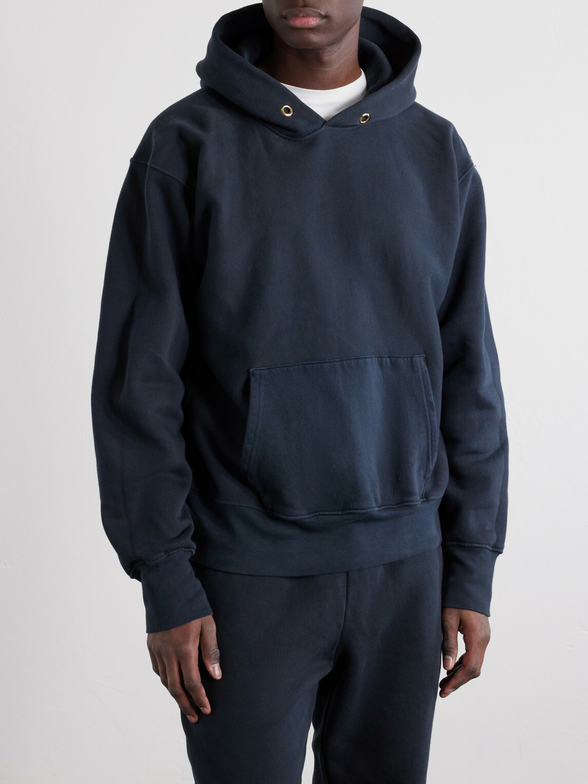 Les Tien - Cotton-Jersey Hoodie - Black