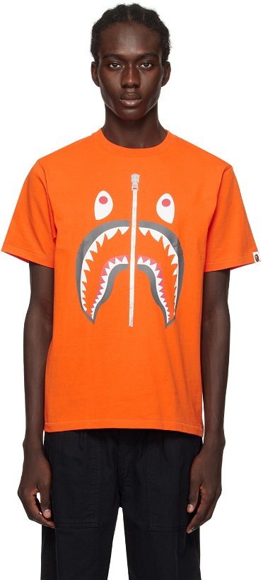 Photo: BAPE Orange Shark T-Shirt