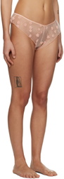 Le Petit Trou Pink Pois Briefs
