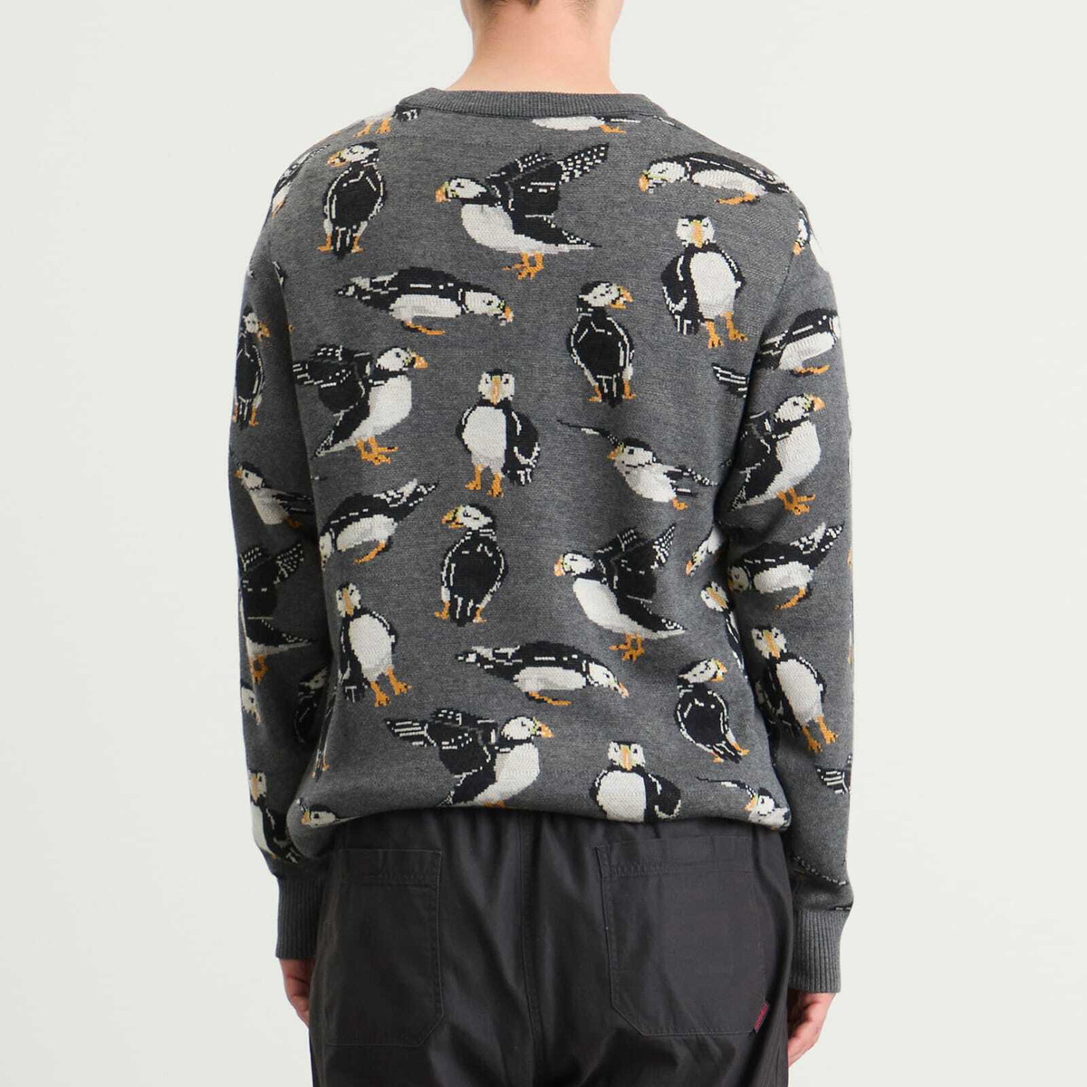 KAVU Men's Highline Knitted Jumper in Puffin