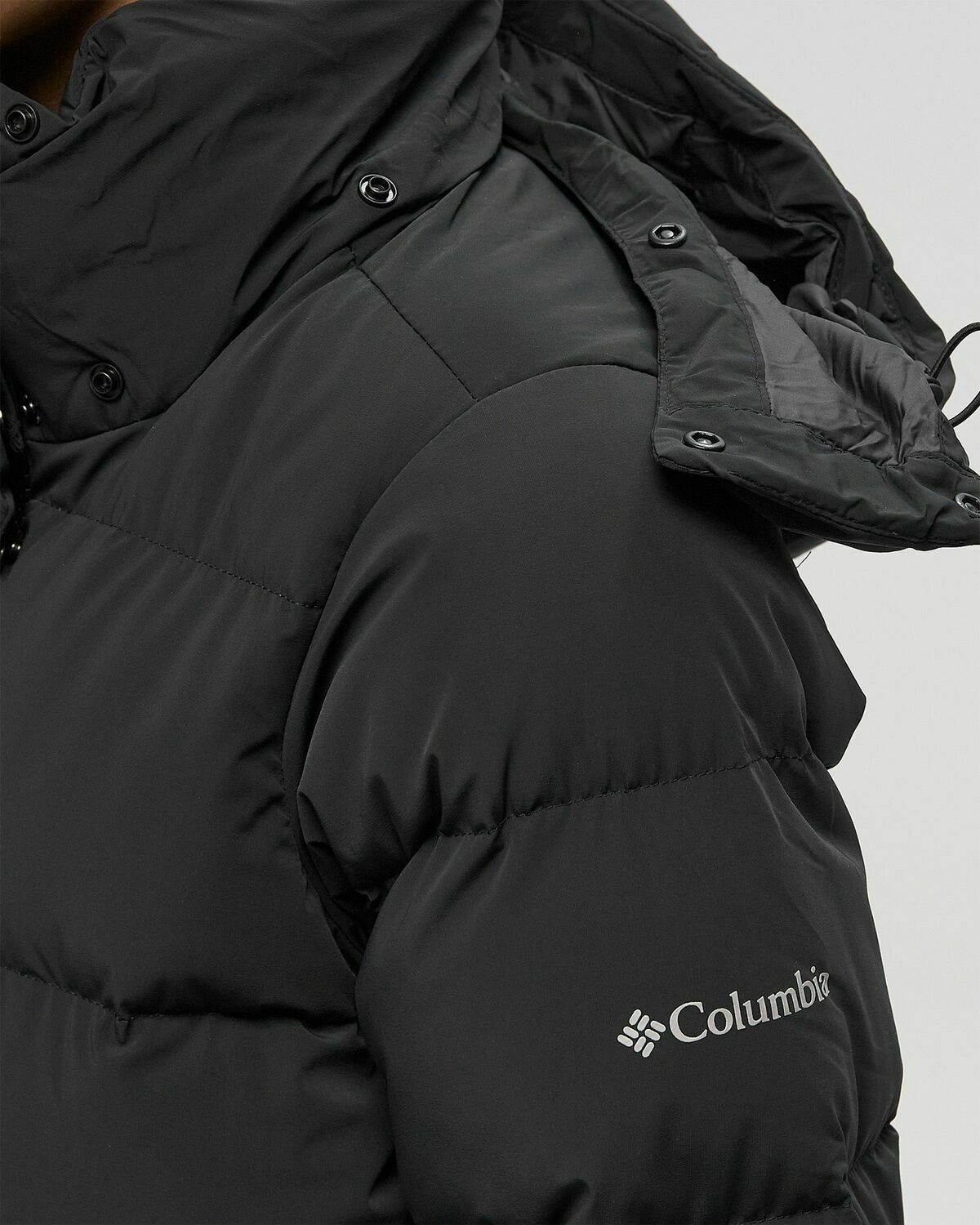 Columbia Amaze Puff™ Mid Hooded Jacket Black Womens Down & Puffer Jacket