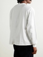 Kaptain Sunshine - Suvin Supima Cotton-Jersey T-Shirt - White
