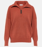 Brunello Cucinelli Cashmere polo sweater