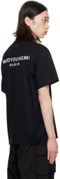 Wooyoungmi Black Printed T-Shirt