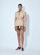 Sportmax Leather Belted Jacket