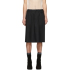 Random Identities Black Officer Skirt Shorts