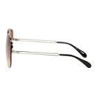 Givenchy Silver and Brown GV7126/S Sunglasses