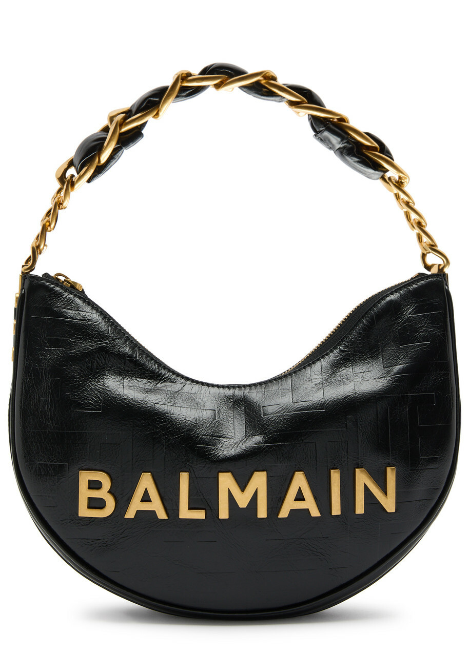 【関税込み】Balmain ゴールド Signature Tubular リング Balmain Signature Tubular ring gold gold - Women | BALMAIN