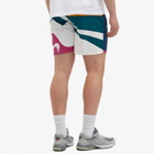 By Parra Men's Beached In White Swim Shorts in Multi