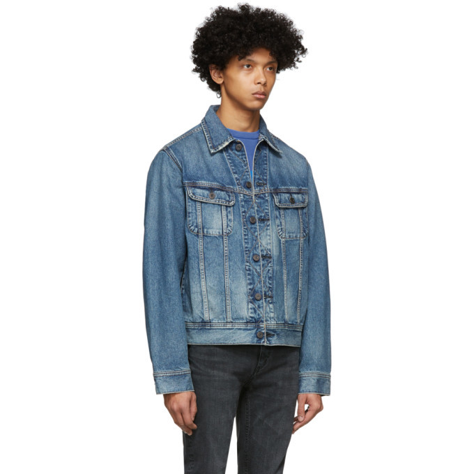 Moussy Vintage Blue Denim Oversize Jacket