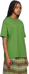 Comme des Garçons Shirt Green Crewneck T-Shirt