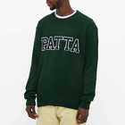 Patta Men's University Knitted Sweater in Mountain View