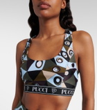 Pucci Occhi sports bra