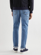 Brunello Cucinelli - Slim-Fit Tapered Jeans - Blue