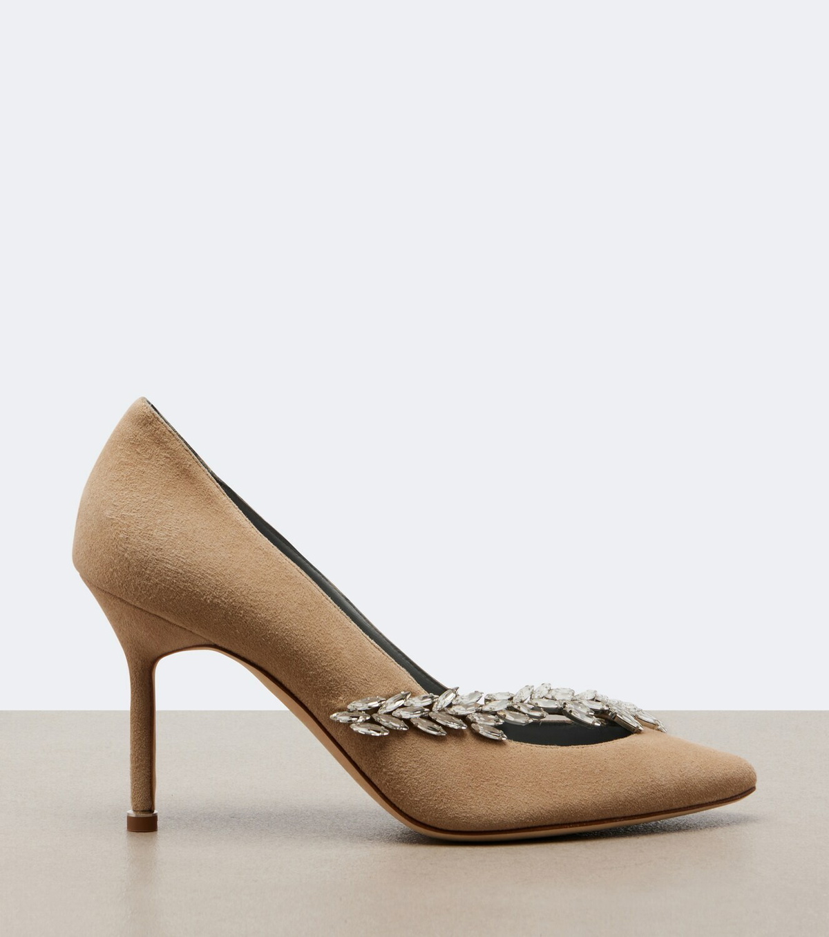 Balenciaga x Manolo Blahnik suede pumps