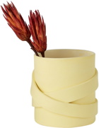 SKINNY SSENSE Exclusive Yellow Warrior Vase
