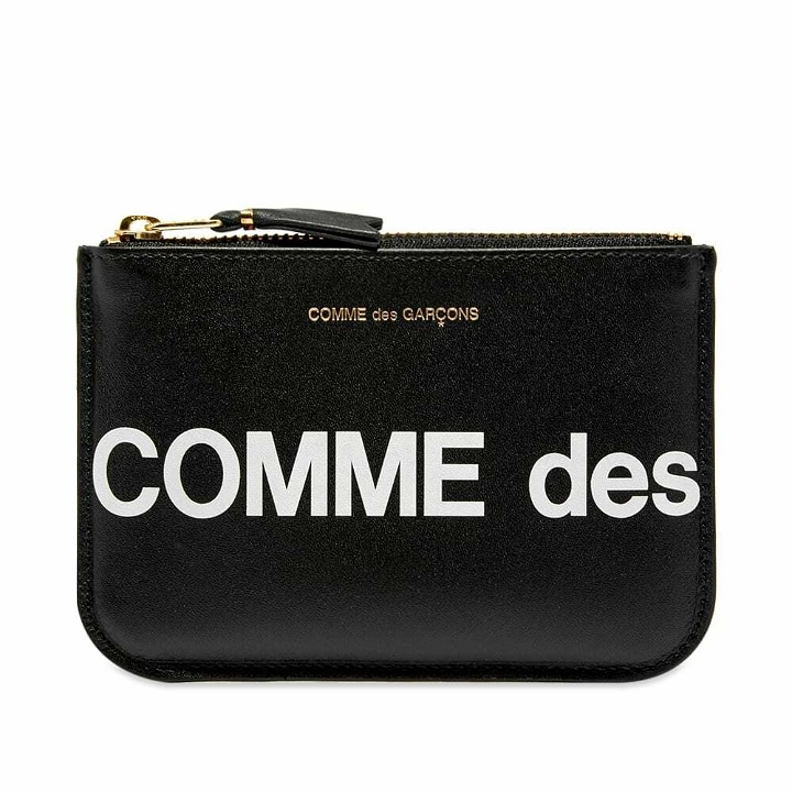 Photo: Comme des Garçons SA8100HL Huge Logo Wallet in Black