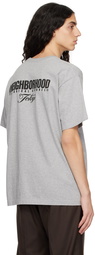 Neighborhood Gray Printed T-Shirt