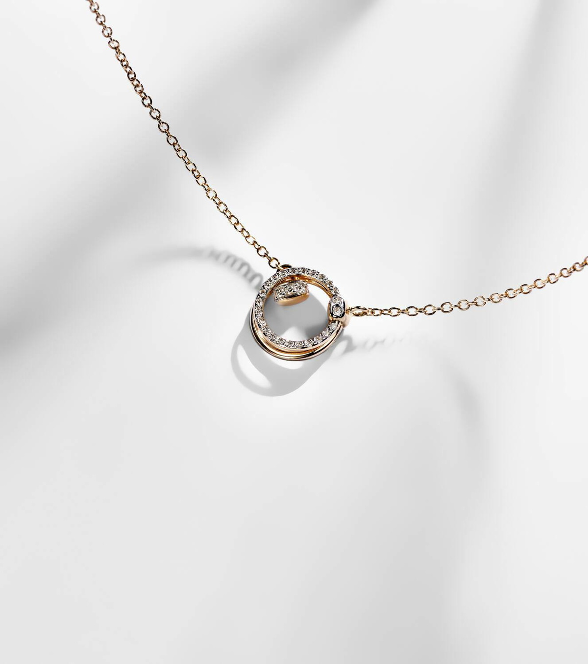 Pomellato Pomellato Together 18kt rose gold chain bracelet with diamonds