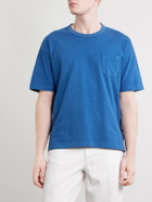 Visvim - Jumbo Cotton-Jersey T-Shirt - Blue