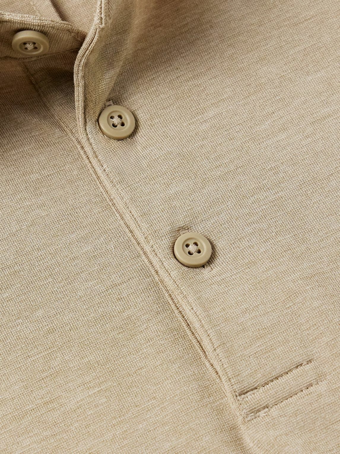 Lululemon - Evolution Slim-Fit Stretch Recycled-Jersey Golf Polo Shirt - Brown