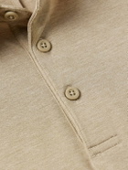 Lululemon - Evolution Slim-Fit Stretch Recycled-Jersey Golf Polo Shirt - Brown