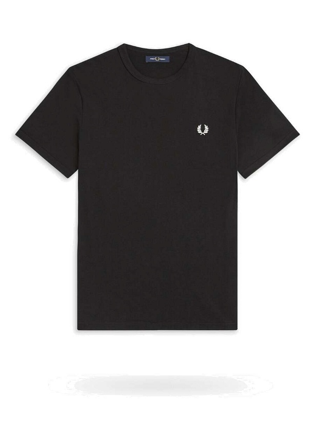 Photo: Fred Perry   T Shirt Black   Mens