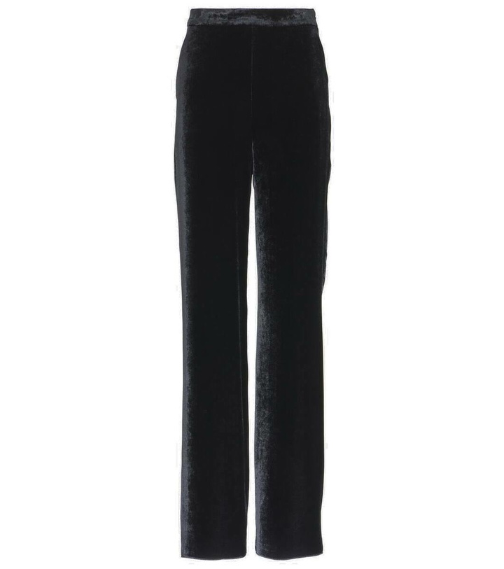 Photo: Etro Velvet straight pants