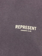 Represent   T Shirt Purple   Mens