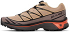 Salomon Beige XT-6 Sneakers