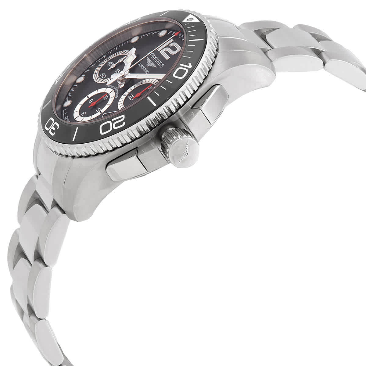 Longines Hydroconquest Chronograph Automatic Black Dial Unisex Watch L37834566