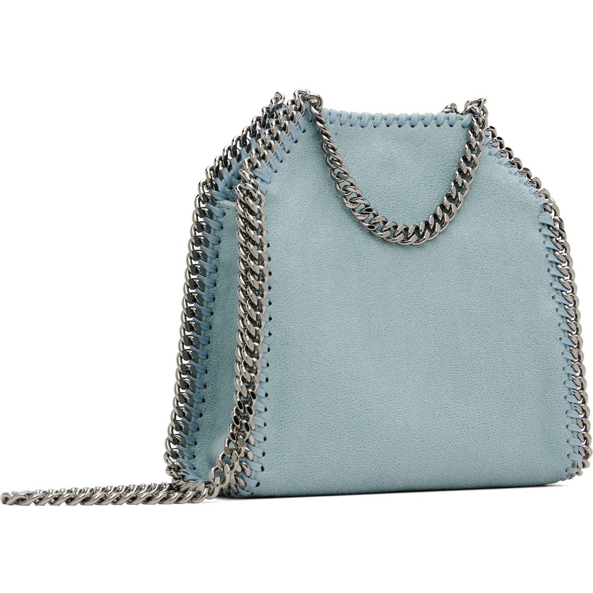 Stella McCartney Blue Falabella Tiny Shoulder Bag