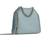 Stella McCartney Blue Falabella Tiny Shoulder Bag
