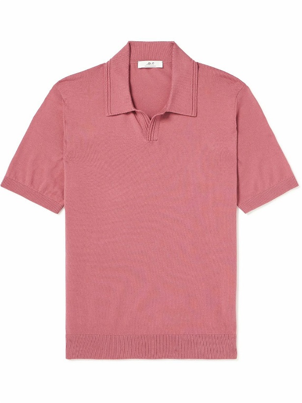 Photo: Mr P. - Cotton Polo Shirt - Pink
