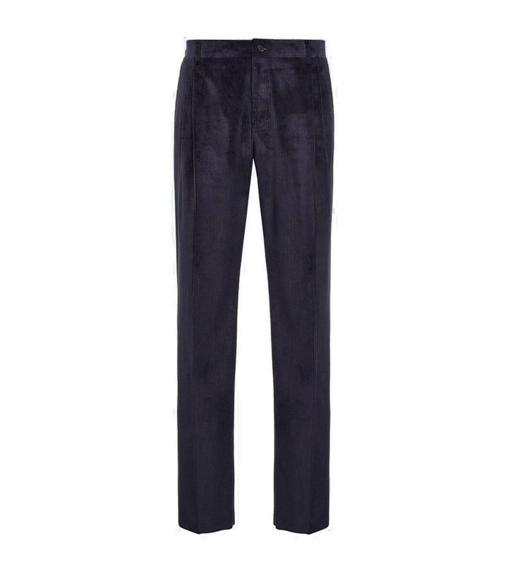 Photo: Canali Cotton corduroy chinos