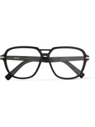 Dior Eyewear - DiorBlackSuitO AI Aviator-Style Acetate Optical Glasses