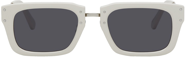 Photo: Jacquemus Off-White Le Papier 'Les Lunettes Soli' Sunglasses