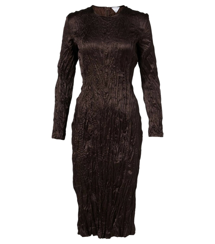 Photo: Bottega Veneta Satin midi dress