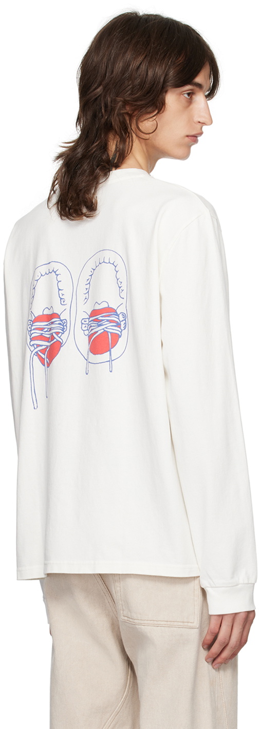 OUR LEGACY White Tour Long Sleeve T-shirt Our Legacy