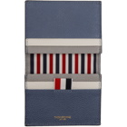 Thom Browne Burgundy Double Sided Card Holder