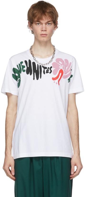 Photo: Marni White Graphic Text T-Shirt