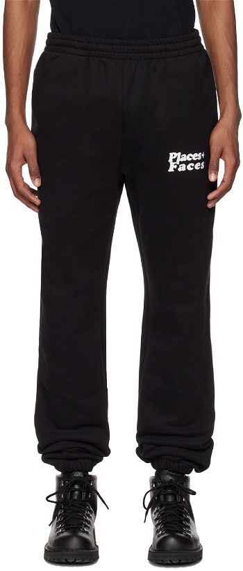 Photo: PLACES+FACES Black 'Thanks For Nothing' Lounge Pants
