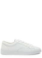 Jude Llow Nico Panelled Nubuck Leather Sneakers White